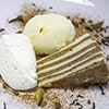 Ijs met spekkoek